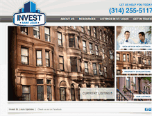 Tablet Screenshot of investinstlouis.com